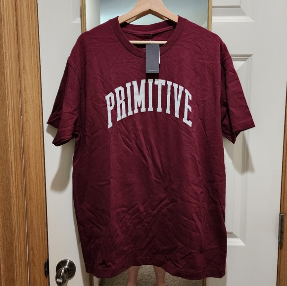 PRIMITIVE COLLEGIATE ARCH TEE - Picture 1 of 2